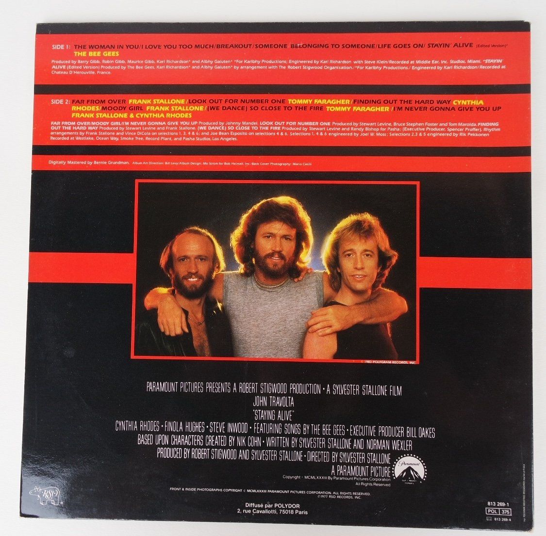 Dischi in vinile: Staying Alive film Bee Gees – Usato da Castelrotto venduto da sepiadesign 2