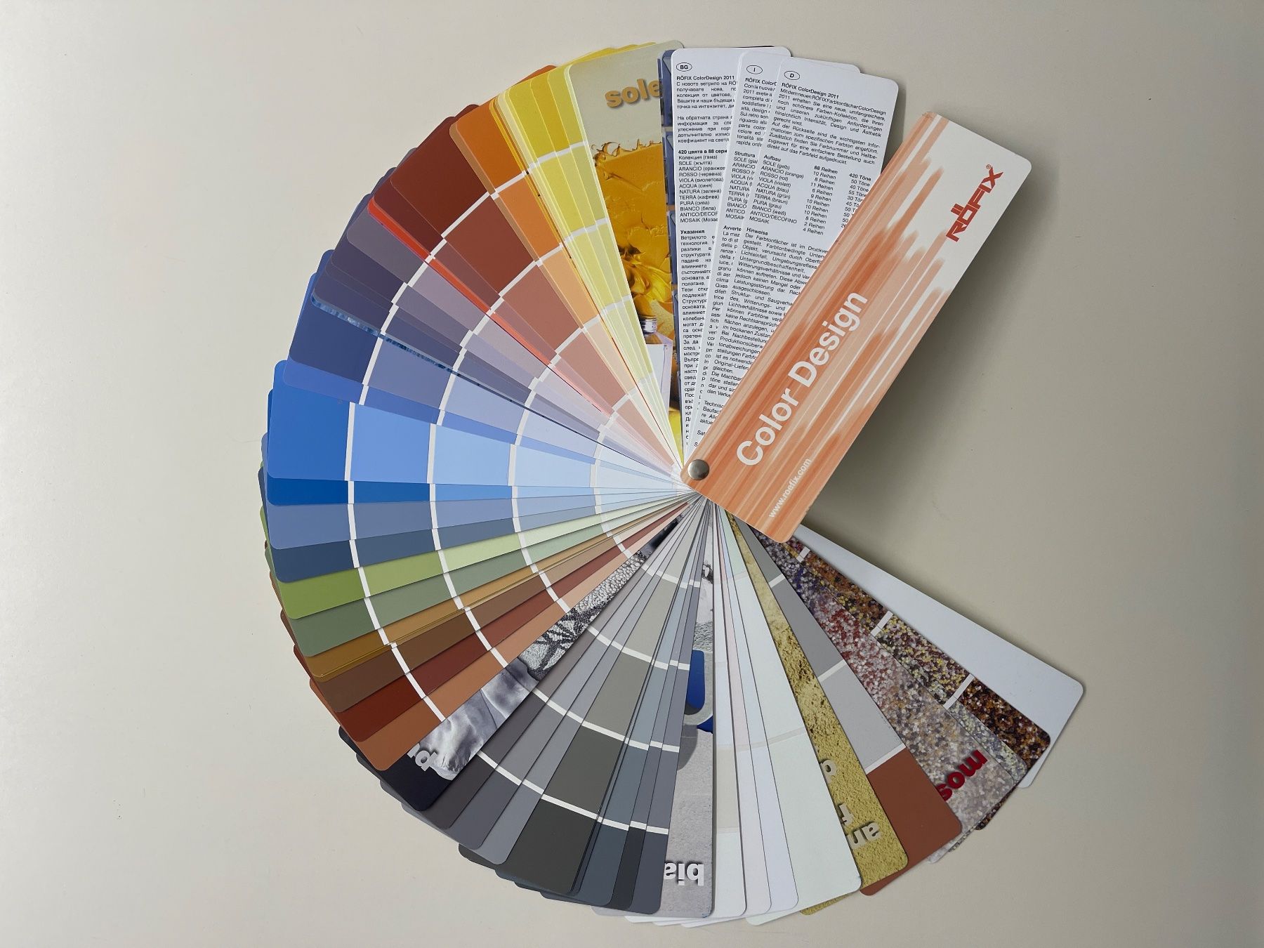 Colori: Farbkarte Röfix Color Design – Usato da Matzingen venduto da carola71