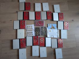 Münzsatz Sammlung collection jeux de pièces