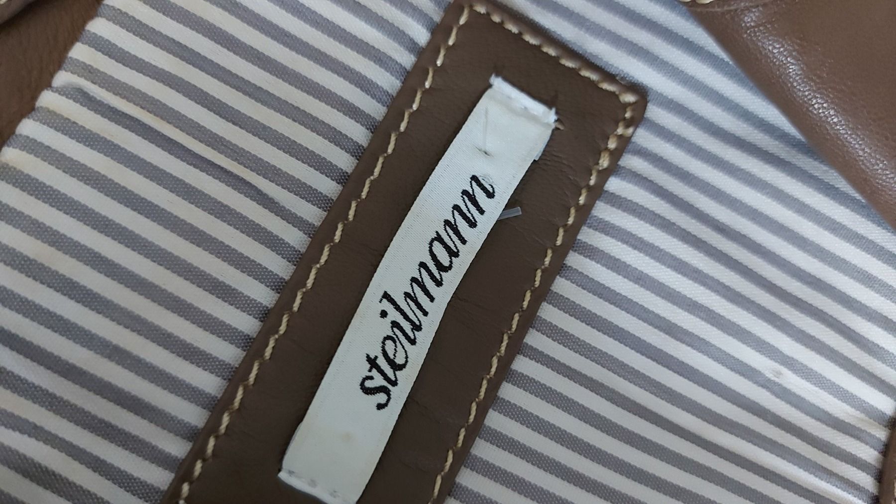 Giacche: Lederjacke, Lederblazer Braun von Steilmann – Usato da langenthal venduto da rundholz7 6
