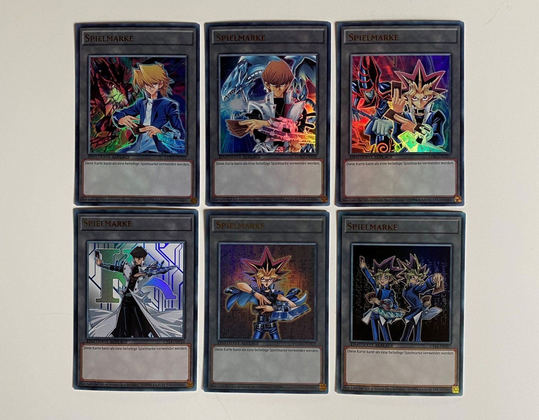 Yugioh Carte collezionabili: Yu-gi-oh! Token / Spielmarke 6er Set – Nuovo (secondo la descrizione) da Uitikon Waldegg venduto da Lachi22