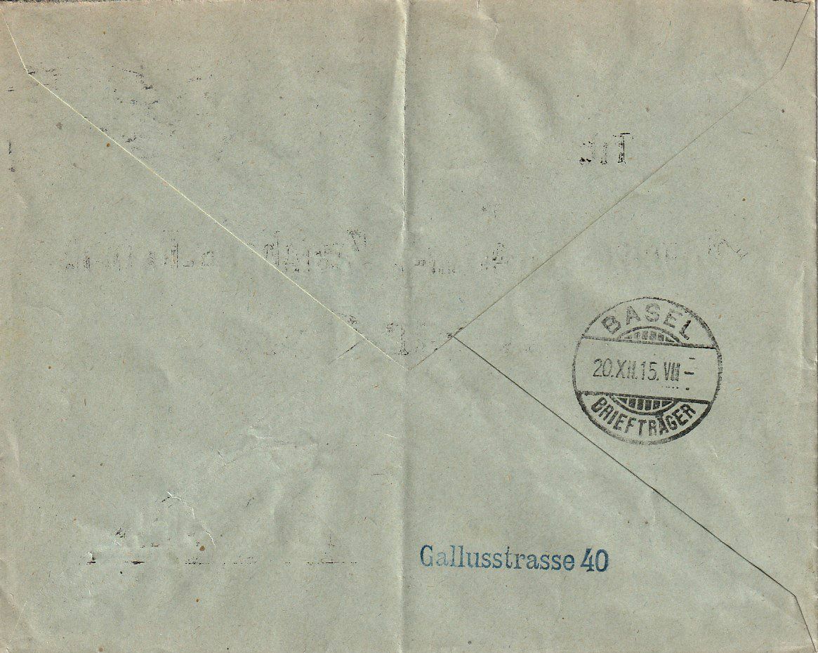 Alle Briefmarken: 1915 Pro Juventute J3 auf Brief – Neu (gemäss Beschreibung) aus Arlesheim von gaugi43 2