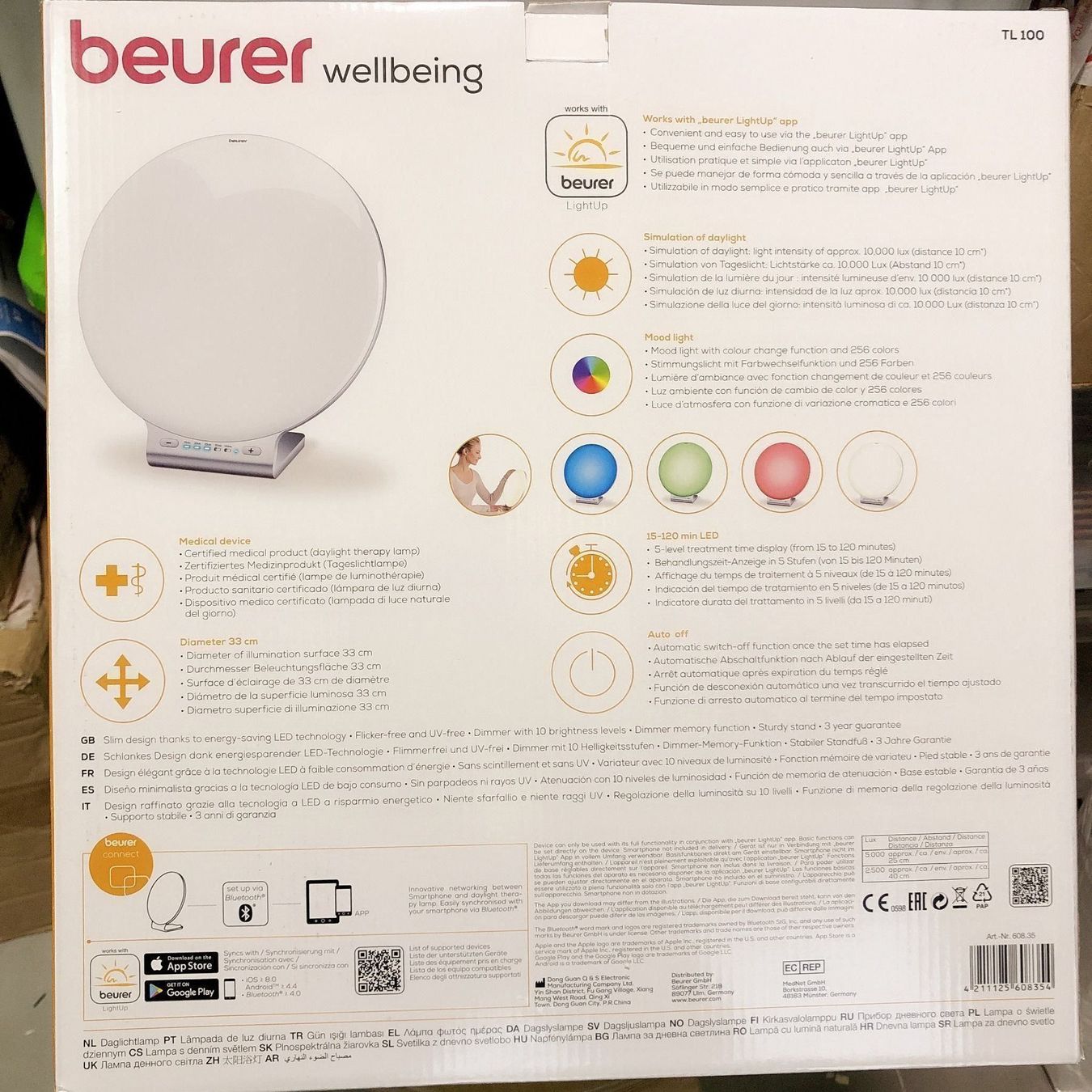 Philips Lampen: NEUF Beurer TL 100 EnergyLight 2in1 Bluetooth – Neu und originalverpackt aus Morges von M-Store 7