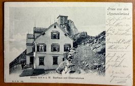 Säntis - Gasthaus & Observatorium - Gruss Appenzeller 1905