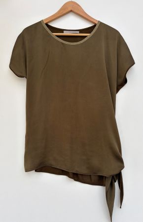 Hallhuber Bluse mit Seide Gr.42