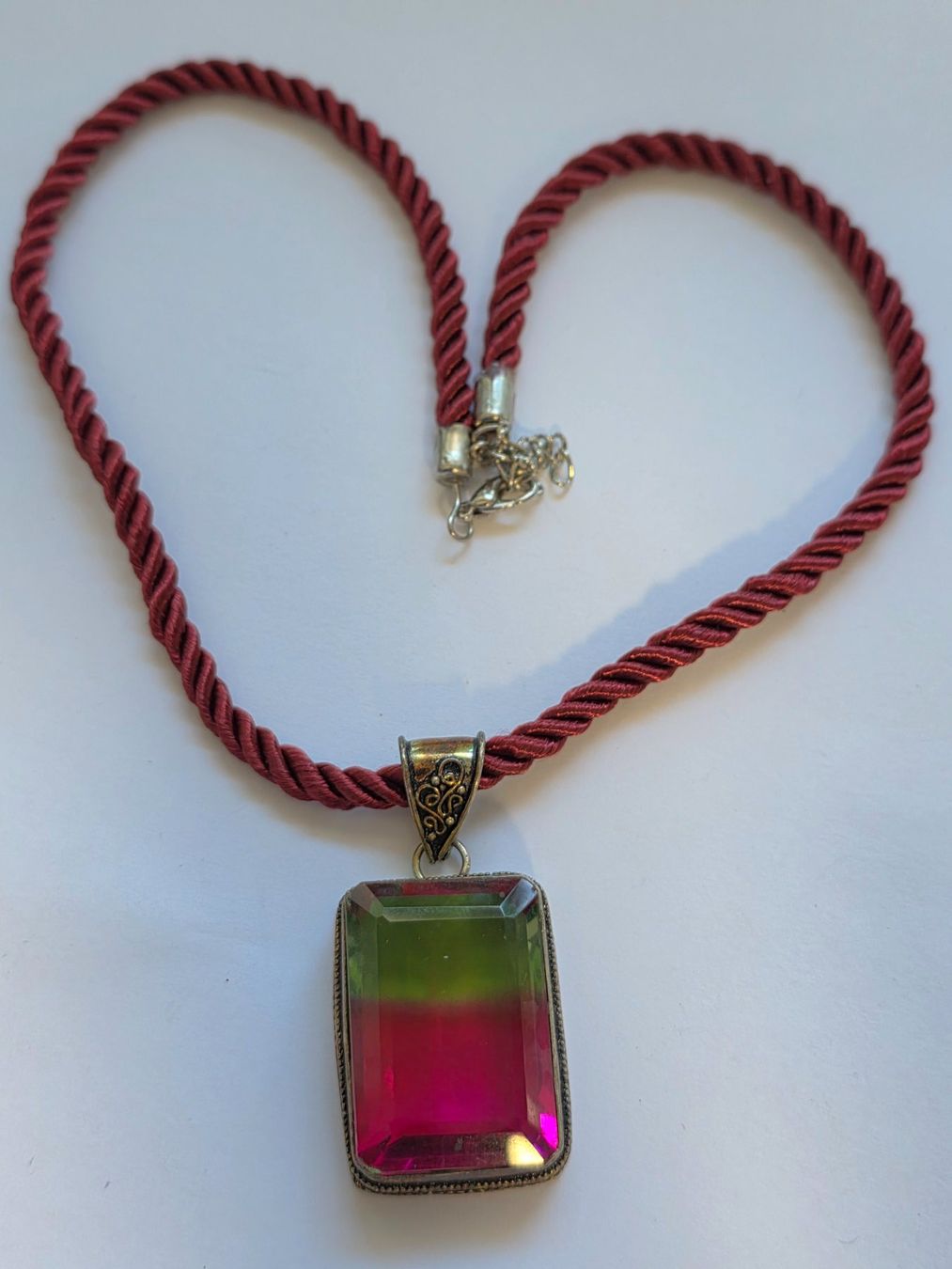 Anhänger: Kette mit Anhänger Stein 925 Silber Neu – Neu (gemäss Beschreibung) aus Zürich von ben_mn5h 3