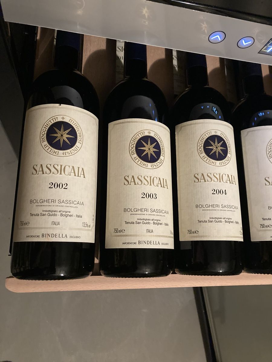 Sassicaia Wein: Sassicaia 2002 - 2017  16 Flaschen – Neu (gemäss Beschreibung) aus Roggwil BE von Maui2000 5