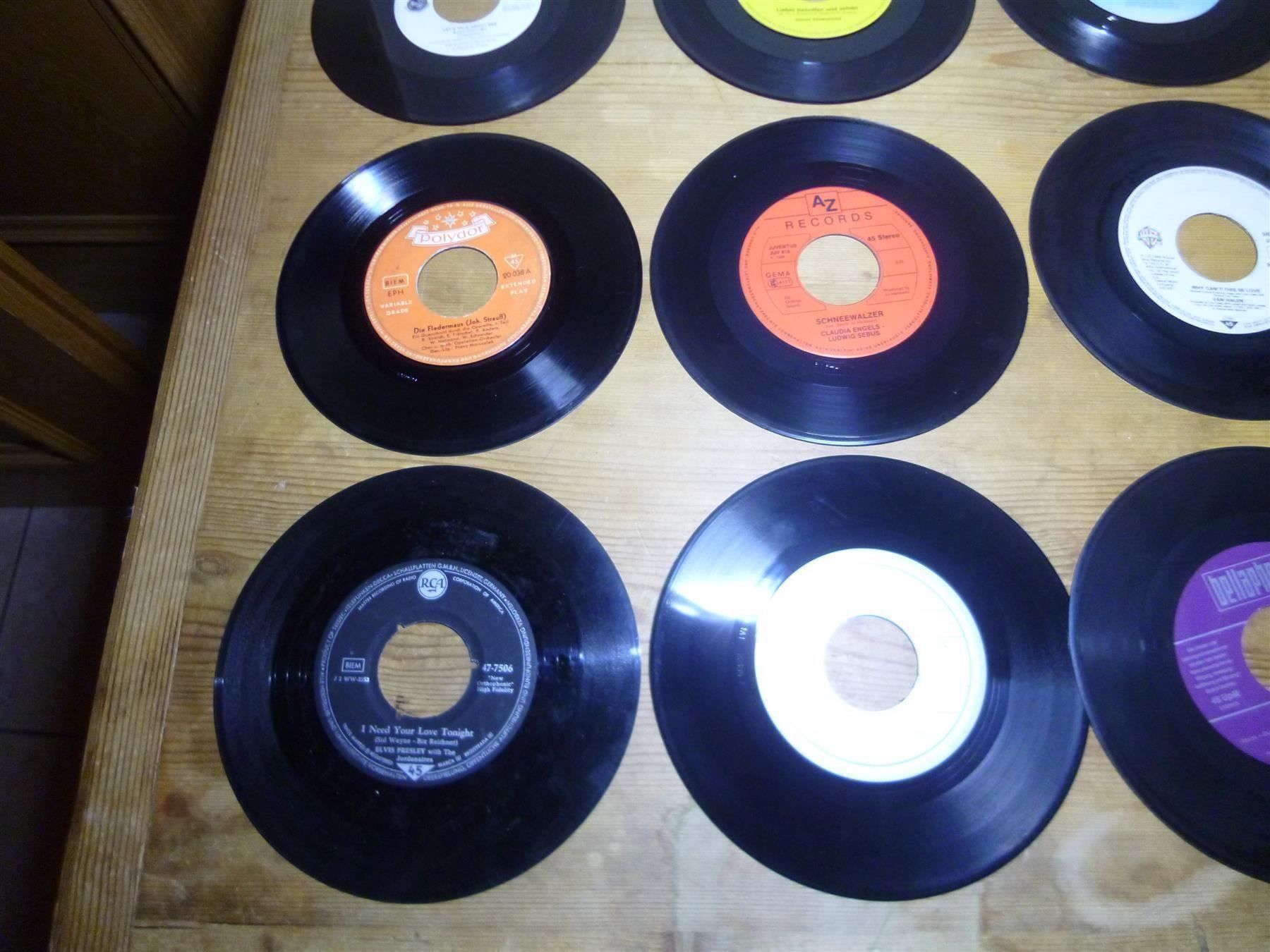 Schallplatten: 18 Single Michael Jackson Elvis Presley Van Halen Rock Candy – Neu und originalverpackt aus Luzern von vinyl24 7