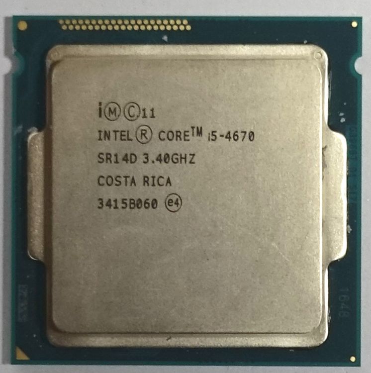 Intel Core i5-4670 3.40GHz - LGA1150 | Kaufen auf Ricardo