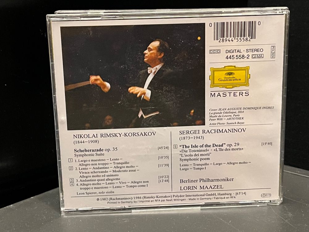 RimskyKorsakov/Rachmaninov Scheherazade/Isle of Dead SRA02A Kaufen auf Ricardo