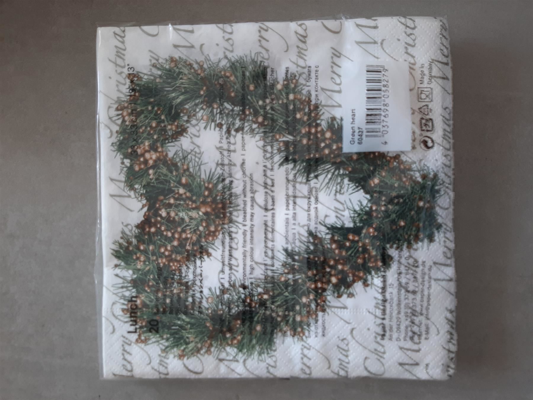 Tovaglioli: Weihnachts Servietten Merry Christmas – Nuovo e nell'imballaggio originale da Affoltern am Albis venduto da Sabinezc 1