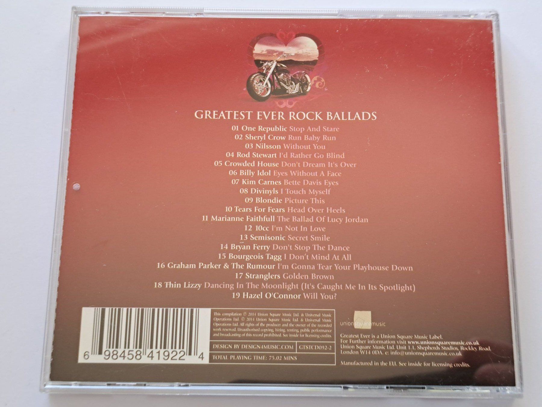 CD: Cd Rock Ballads compilation – Usato da Pully venduto da bro_n52j 1