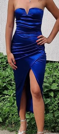 Blaues Kleid, Gr S / 36