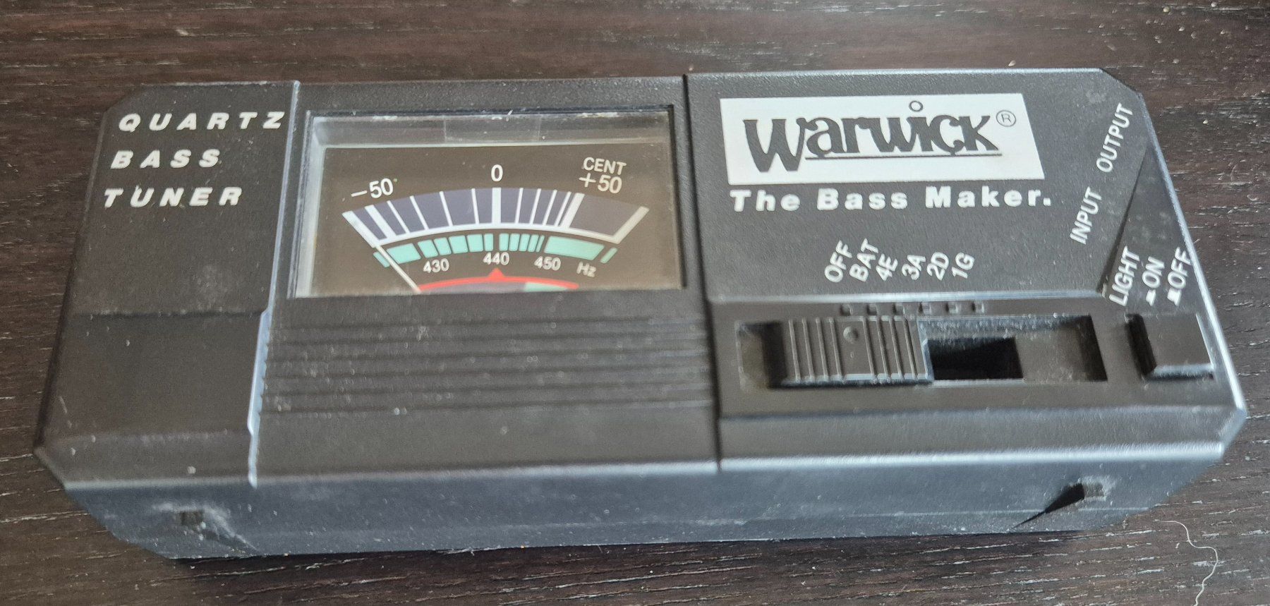 Strumenti musicali: Bass tuner Warwick – Usato da Buus venduto da papillon098 1