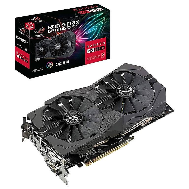 Asus Grafikkarten: Asus ROG RX 570 Grafikkarte – Gebraucht aus Binningen von Douglas.Q