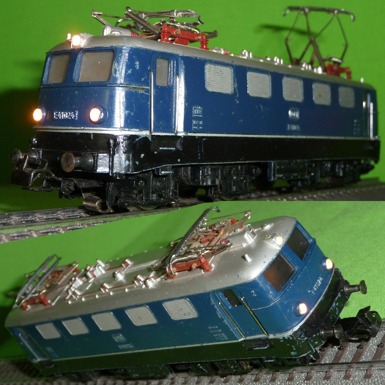 Märklin Modelleisenbahnen: DB E41 Märklin 3034 Version 1960-1968 Handschalt transp.Haft – Gebraucht aus Winterthur von Ricardo211 1
