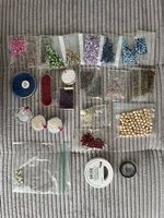 Grosses Perlen-Set für Schmuck & Basteln