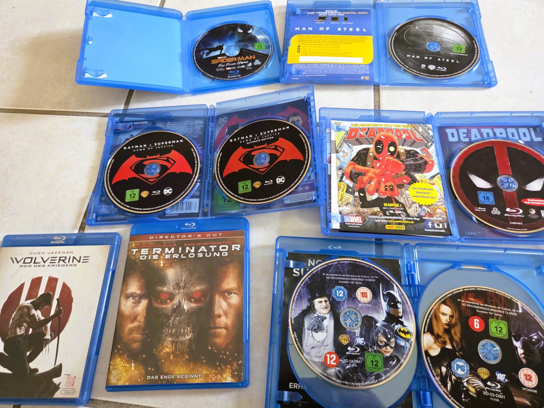 Tutti i DVDs: 7x BLU-RAY DISC / DVD – Usato da Brüttisellen venduto da Nighttrain 3