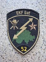 *** Badge EKF Bat 52 mit klett ***
