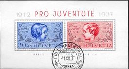 1937 PJ  BLOCK FULL - REUENTHAL schön hochwertig Top ab 1.-