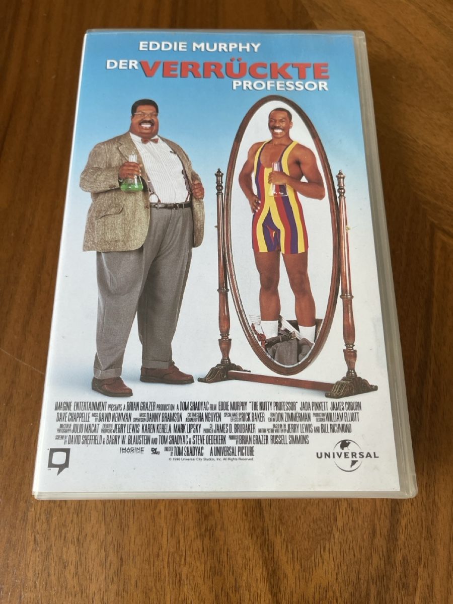 Alle VHS: VHS Der verrückte Professor Eddie Murphy – Gebraucht aus Unterkulm von AnoliOccasion