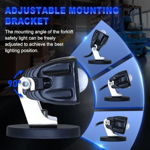 Fari: LED Gabelstapler-Warnleuchten Blau 30 W Magnetfuß 2er-Set – Nuovo e nell'imballaggio originale da Suhr venduto da SchnapperCH 4