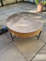 Runder Echt-Holztisch 75 cm