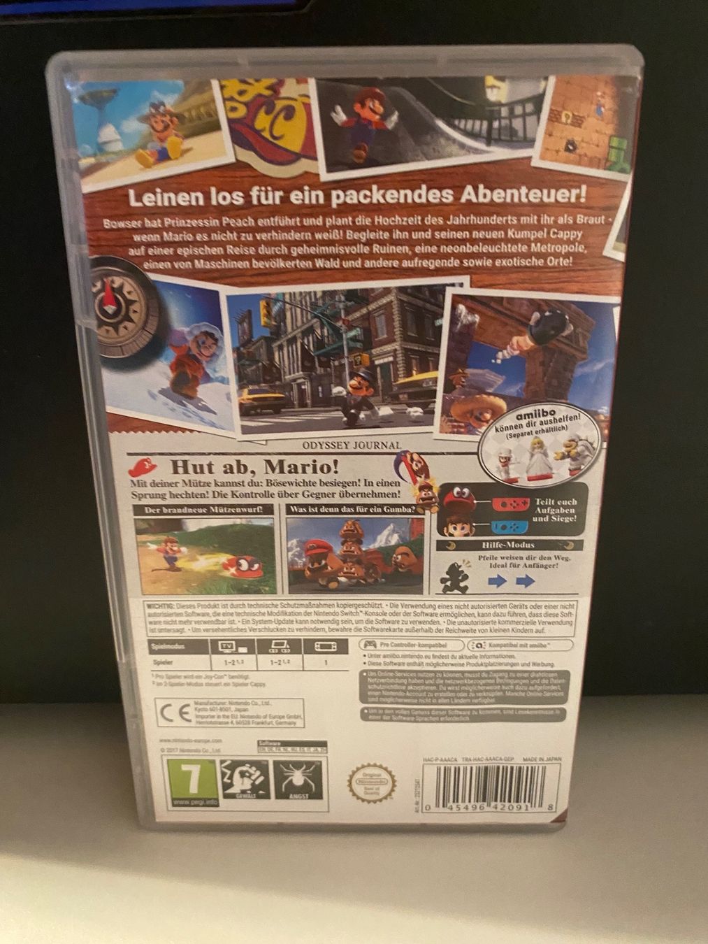 Nintendo Spiele: Super Mario odyssey Switch – Gebraucht aus EMBRACH von  1