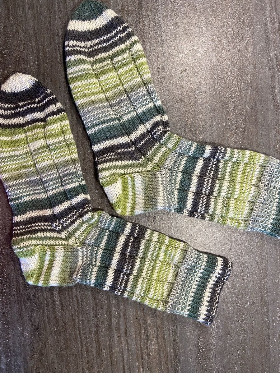 Chaussettes: Wollsocken Gr. 43, handgestrickt – Neuf avec emballage d'origine à Grosshöchstetten par Maschenshop 2