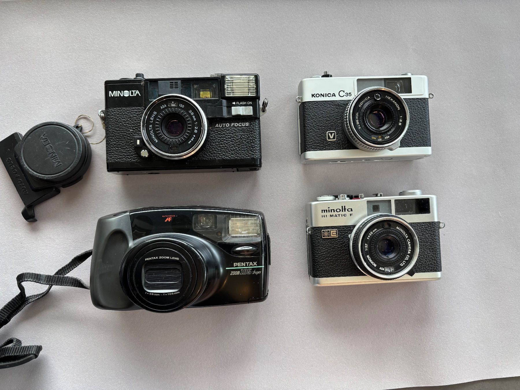 Kamera: Analoge Kamera Set – Defekt aus Neukirch (Egnach) von Endothermie-1970
