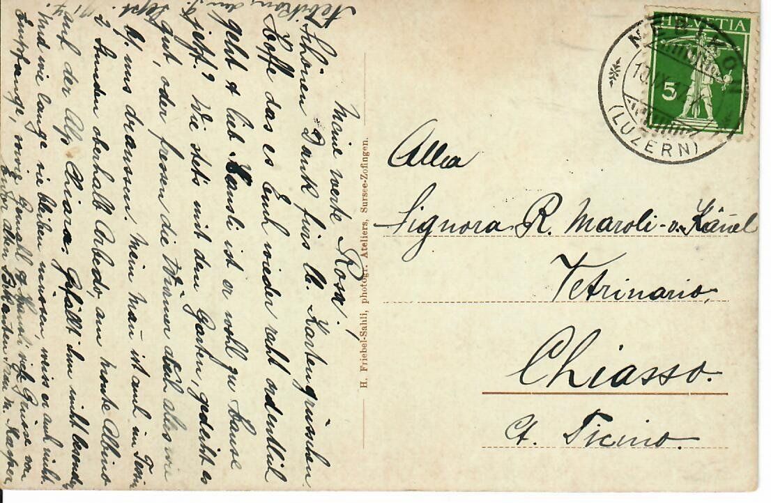 Cartes postales: Nebikon 1917 – D'occasion à Hochdorf par Ziegel-16 1
