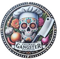 Culinary Gangster  - Blechschild  (neu/OVP)
