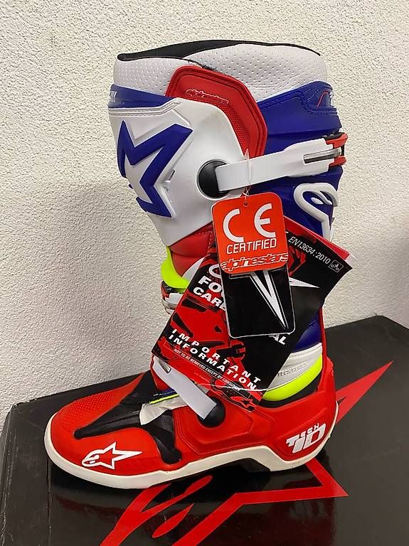 Alpinestars Scarpe da uomo: Motocross Stiefel Alpinestar TECH 10 Gr.44.5 – Nuovo e nell'imballaggio originale da Urdorf venduto da inf_d76x