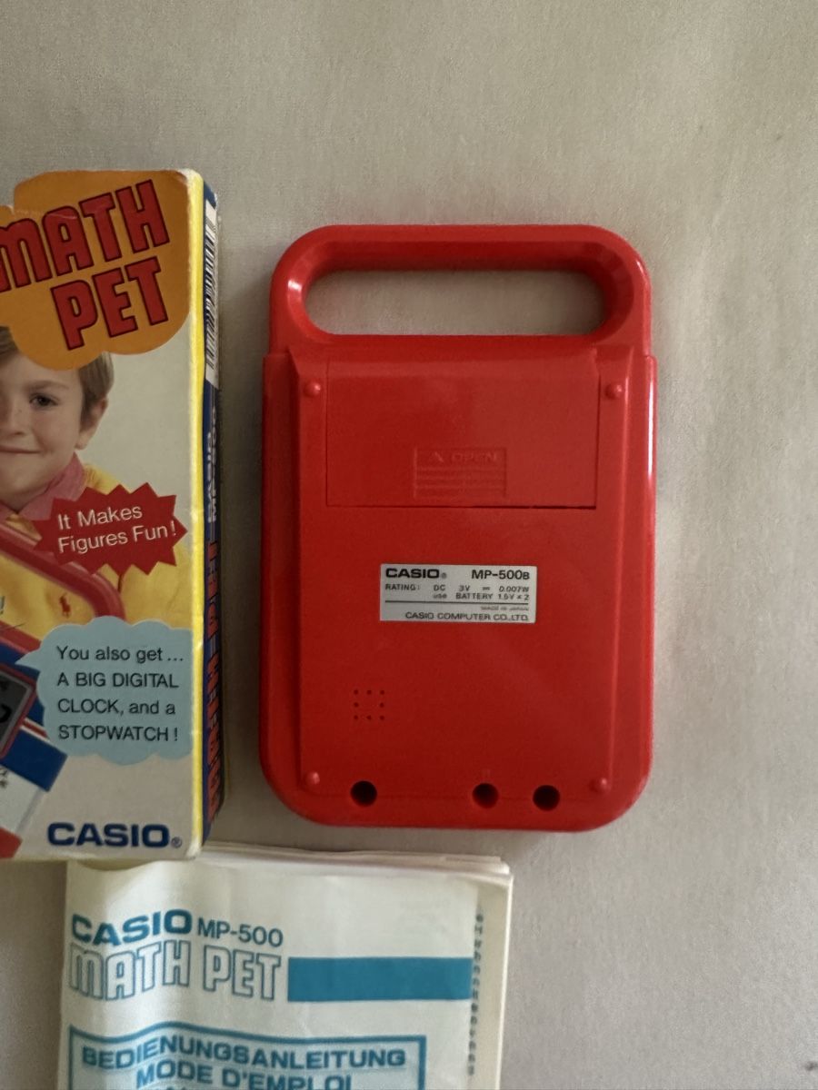 Casio Konsolen: Casio Math Pet MP-500 – Gebraucht aus Boudry von len_2lpk 4