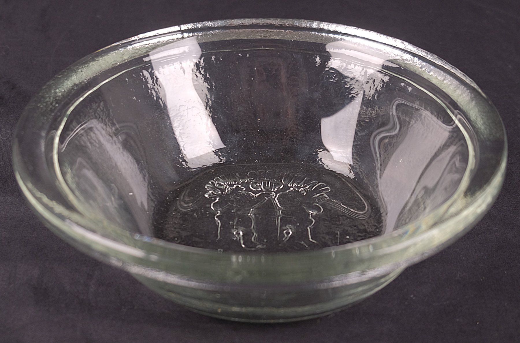 Ciotole: Glasschale mit "Wasserturm Cup 4. Rang 1979" Druck – Usato da Volketswil venduto da brockipfannenstil 1