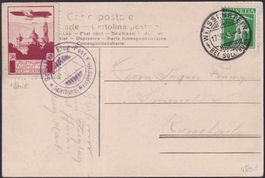 SOLOTHURN 1913, Pionier-Vorläufer XI auf Karte, K: 2'800.-+