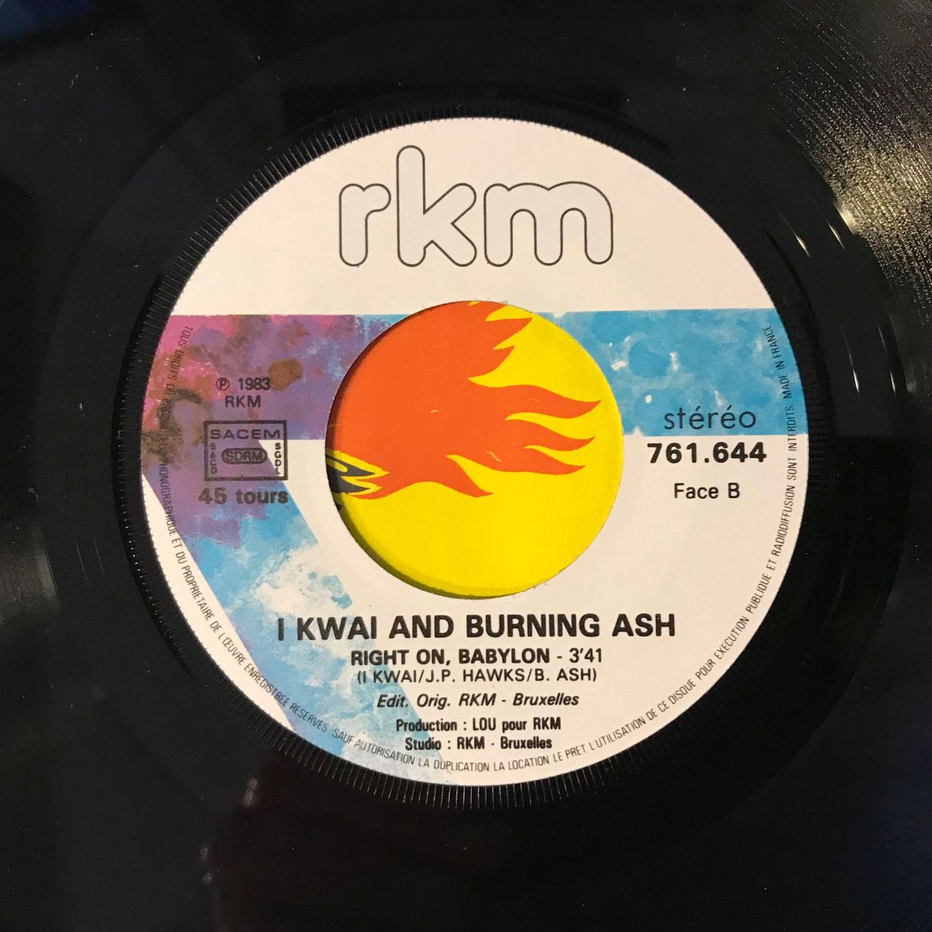 Dischi in vinile: I Kwai & Burning Ash - Salongo,Zaire! – Usato da Aesch BL venduto da BlueMusicRecords 3