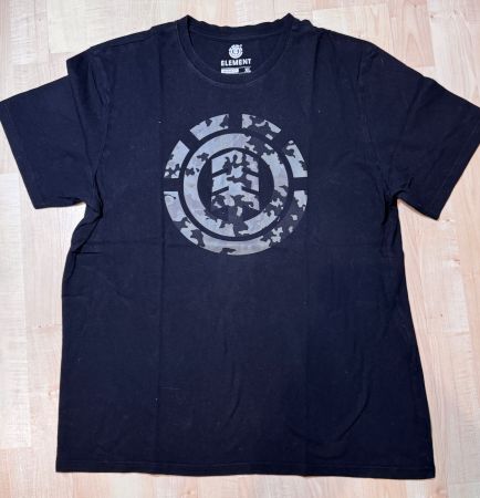 !!!FINAL SALE!!! "ELEMENT" Herren T- Shirt / Schwarz