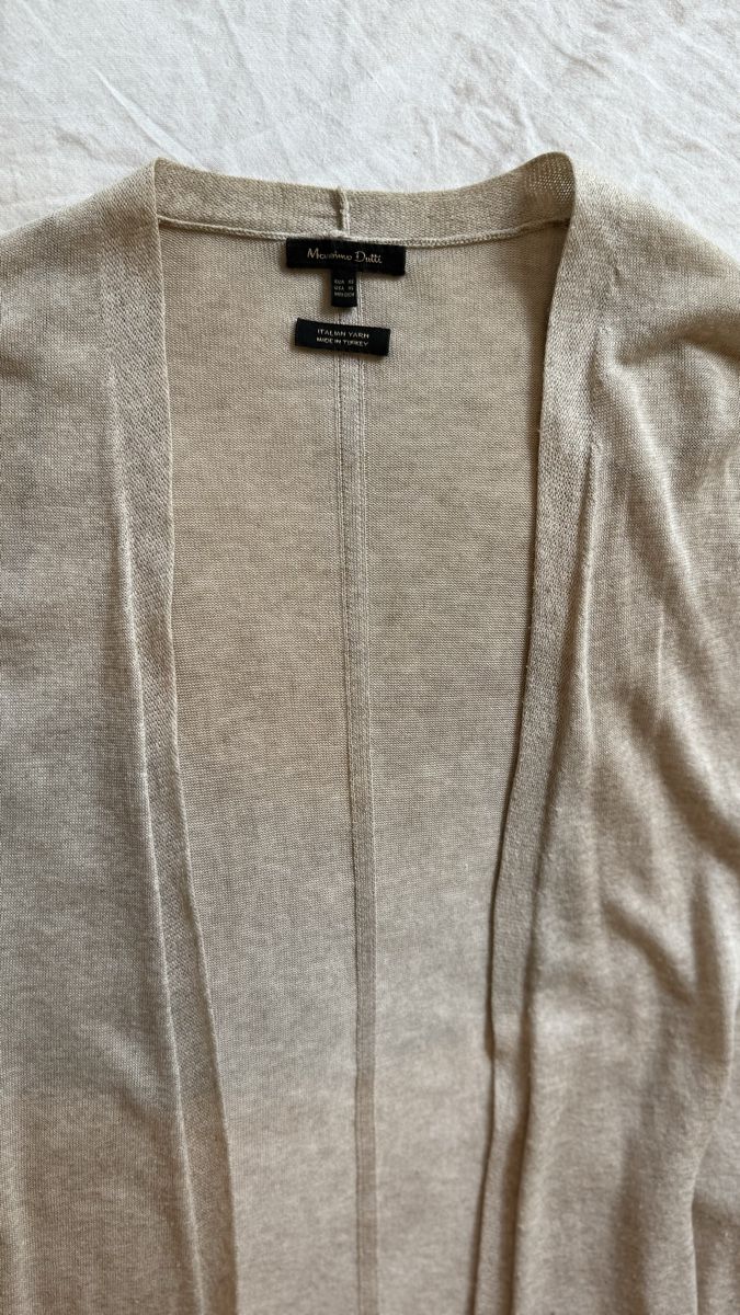 Massimo Dutti Jacken: MASSIMO DUTTI Beige Cardigan - Size XS – Gebraucht aus Zürich von Semokay 2