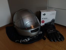 Intercom BT Mini dazu gratis Klapphelm Schuberth C2