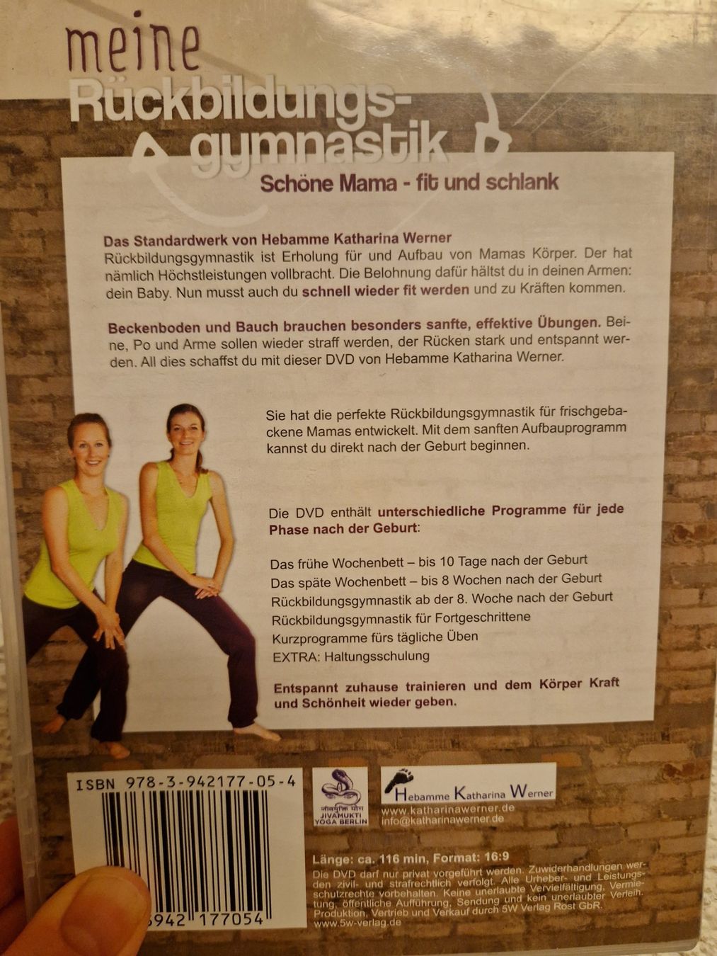 Tutti i DVDs: Rückbildungsgymnastik DVD – Usato da Frauenfeld venduto da JoSiJa 1