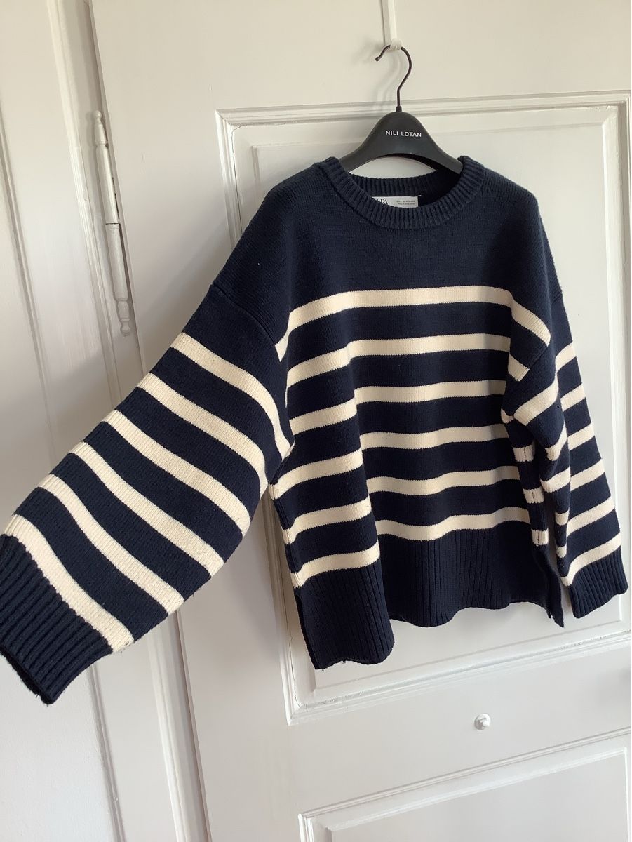 Zara Maglioni & Felpe: Dicker Strickpullover gestreift von Zara S/M Viscosemix – Usato da Stäfa venduto da loveforeverlove 1