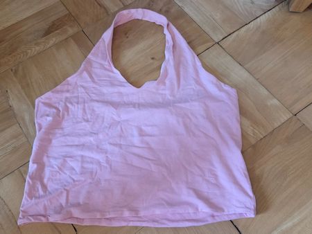 Halter Top Pink Baumwolle L / XL