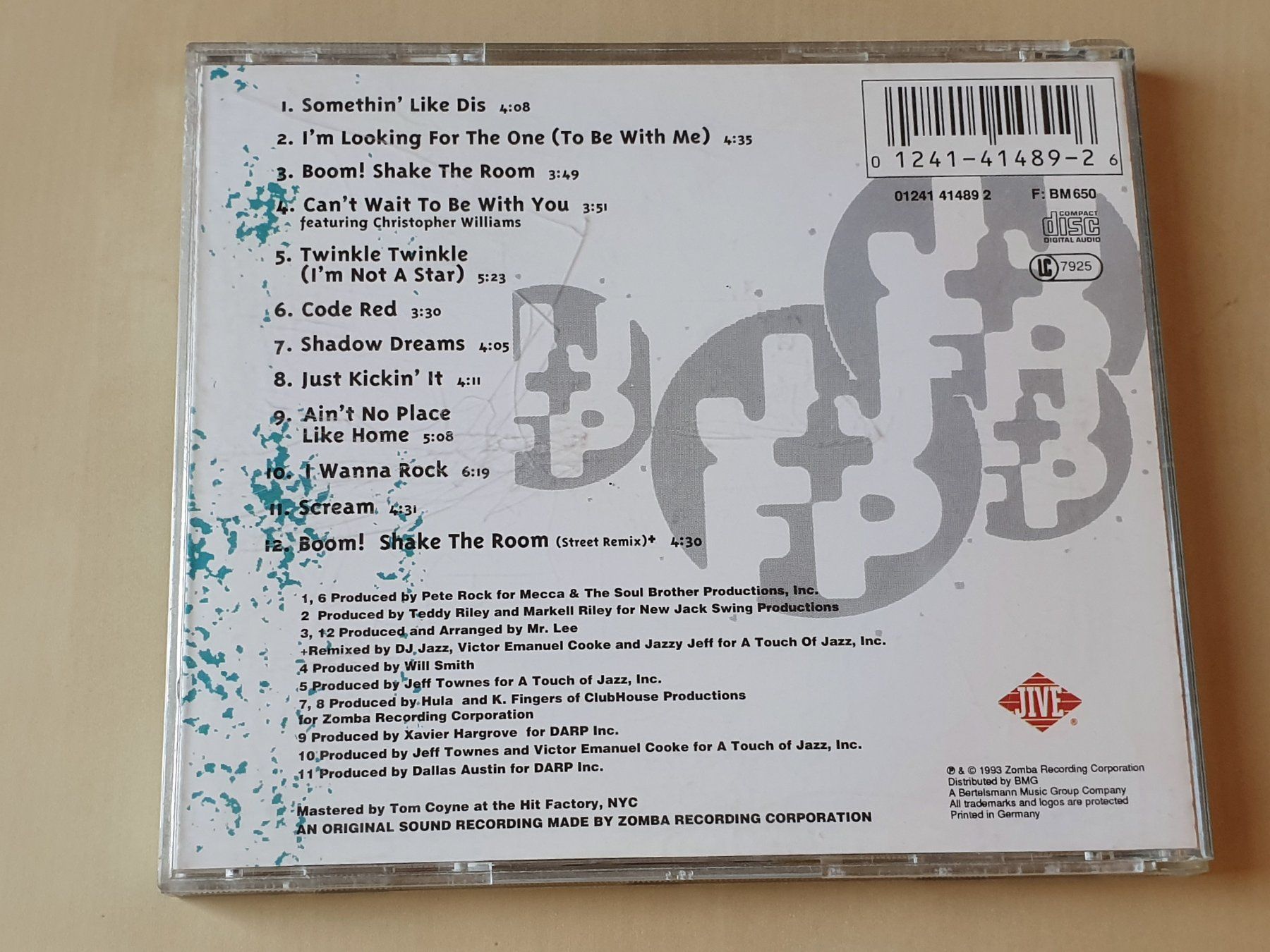 CD: Jazzy Jeff & Fresh Prince Code Red – Usato da Stansstad venduto da collectorsshop 1