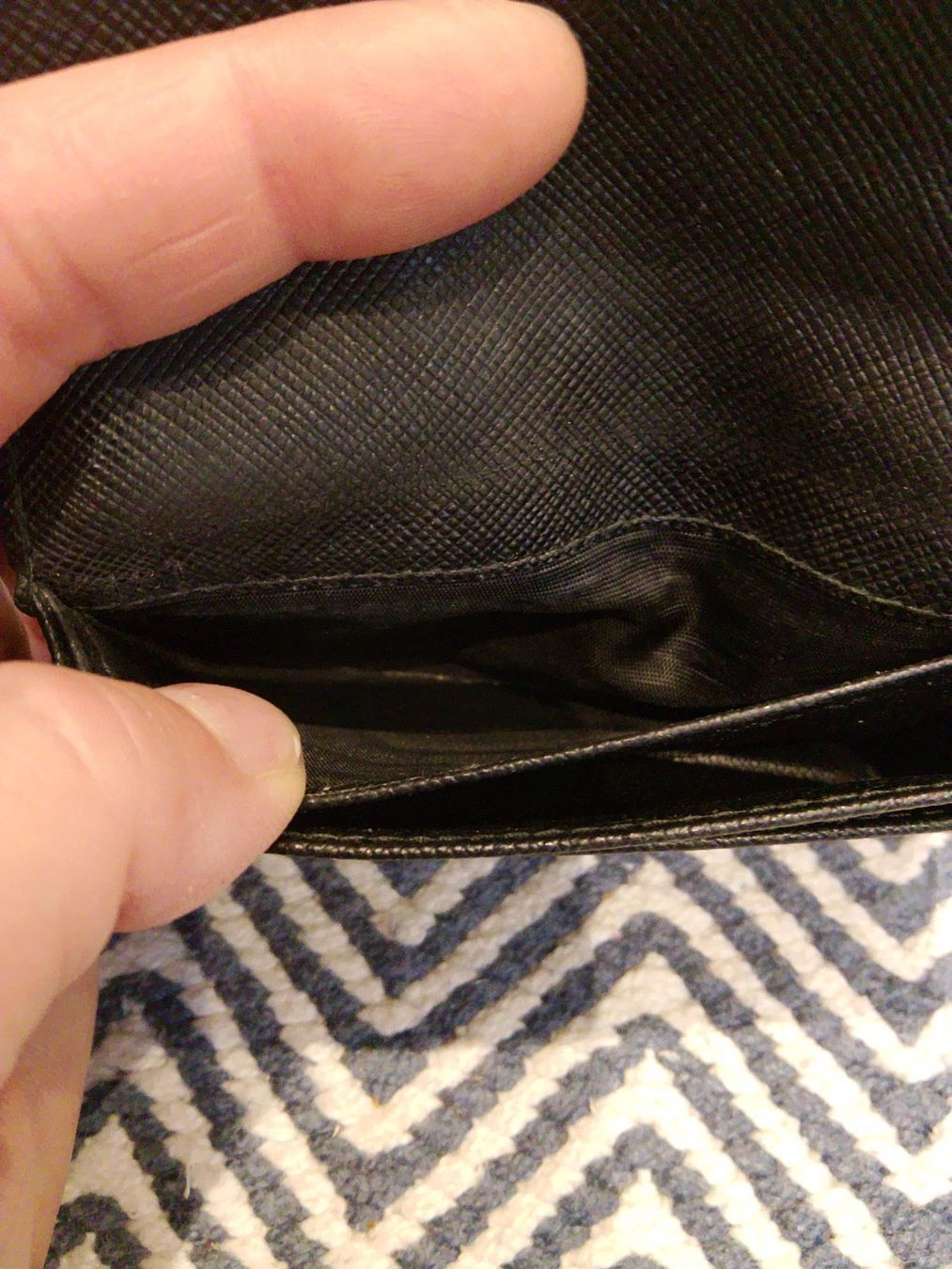 Prada Portefeuilles: Portemoinne  PRADA Leder schwarz – D'occasion à Bellikon par MellonCollieMitTwint 5