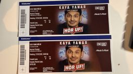 2 Stück Kaya Janar - Hör Uf! Tickets, vom Sonntag, 27.09.26