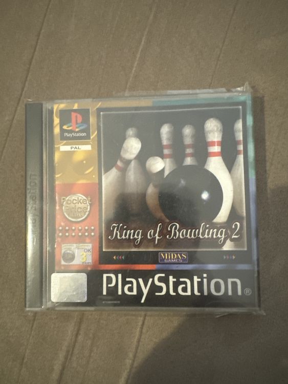King Of Bowling 2 PS1 Complet Version PAL - Comme Neuf, Boîte Et Notice