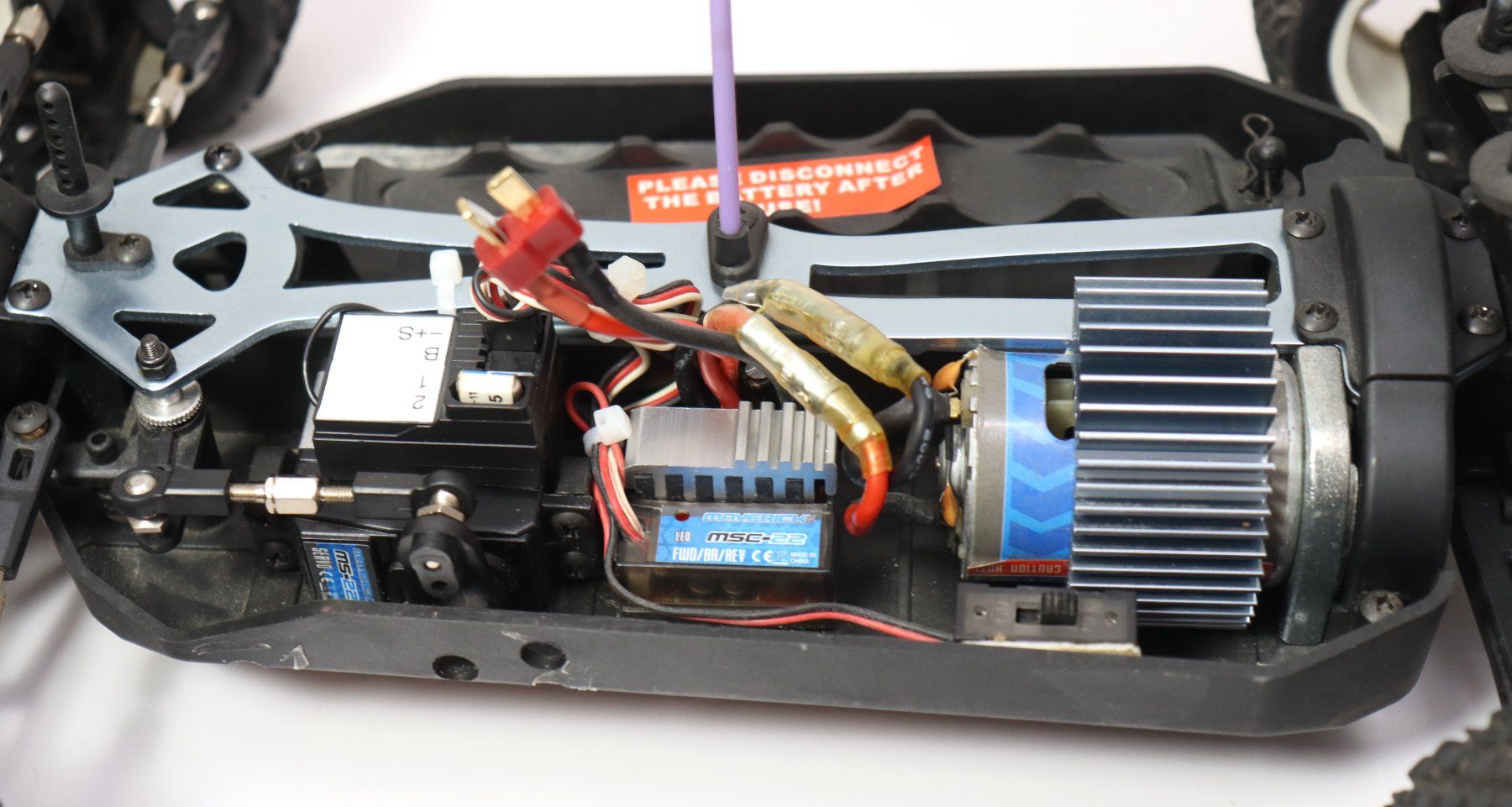 Modellismo RC: Maverick Strada XB Brushed Buggy RTR 1:10 – Usato da Frick venduto da volvo850driver 6