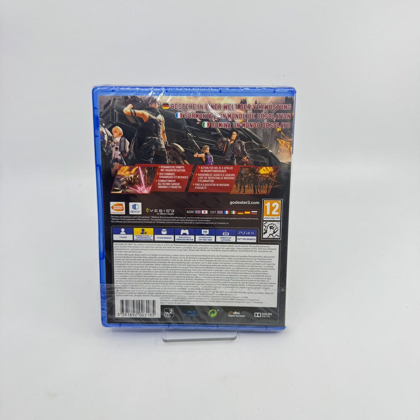 Giochi: God Eater 3 (PS4) SEALED – Nuovo e nell'imballaggio originale da Herisau venduto da Seyashop1 1