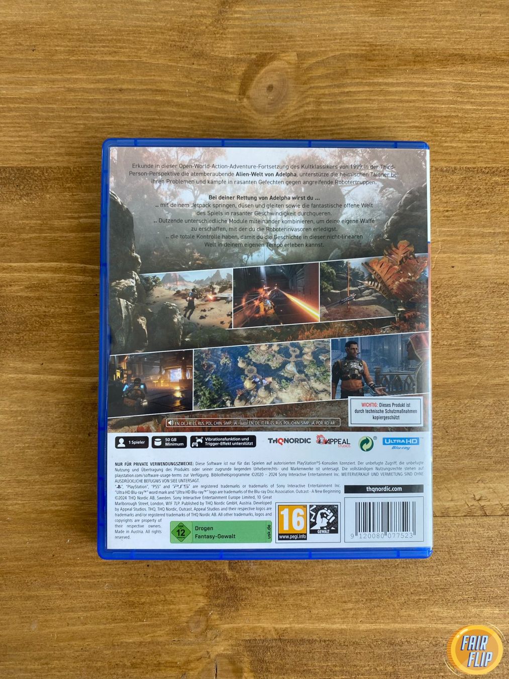 Spiele: PS5 Outcast A New Beginning – Gebraucht aus Luzern von fairflip 2